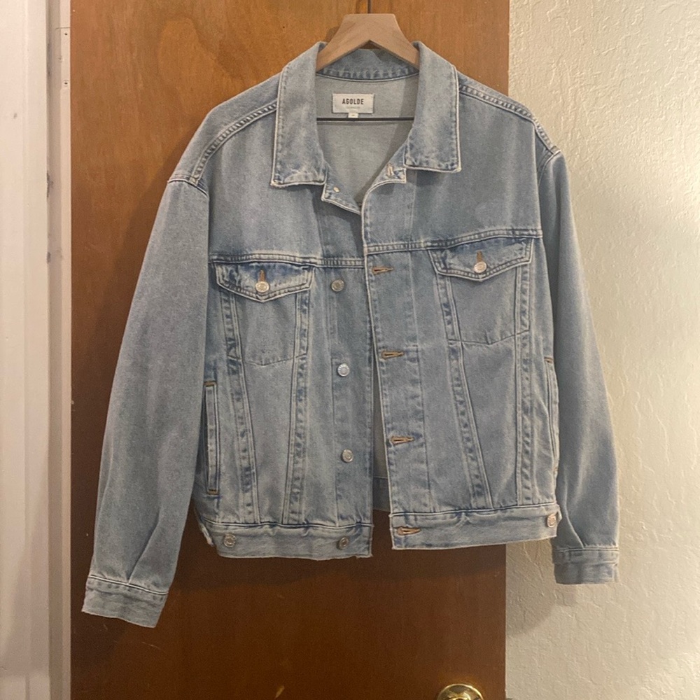 Agolde Light Blue Jean Jacket